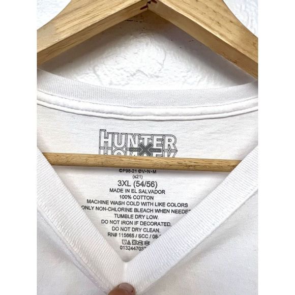 Hunter X Hunter Shirt Mens 3XL Anime white Japanese Manga Officially Licensed - Picture 3 of 4